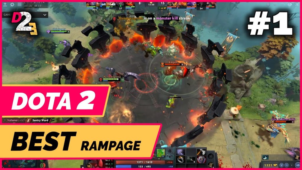 Dota 2 Best Rampage Compilation 2021 #1