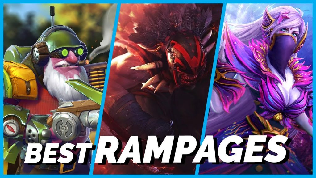 Dota 2 Best Rampages Sniper, Bloodseeker & Templar Assassin (2021)