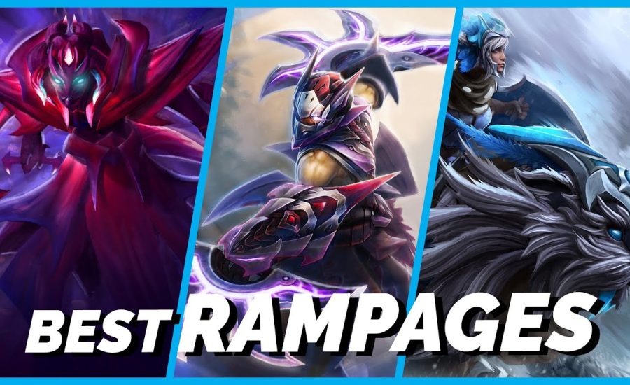 Dota 2 Best Rampages Spectre, Anti-Mage & Luna (2021)