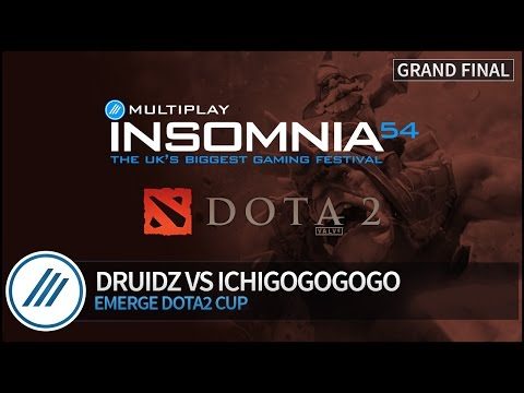 Druidz vs IchiGoGoGo - Insomnia54 - DotA2 - Grand Final!