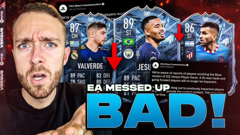 EA MESSED UP BAD! WRONG ITEMS IN PACKS & COMPENSATION CAUSING A MARKET CRASH? FIFA 22 Ultimate Team