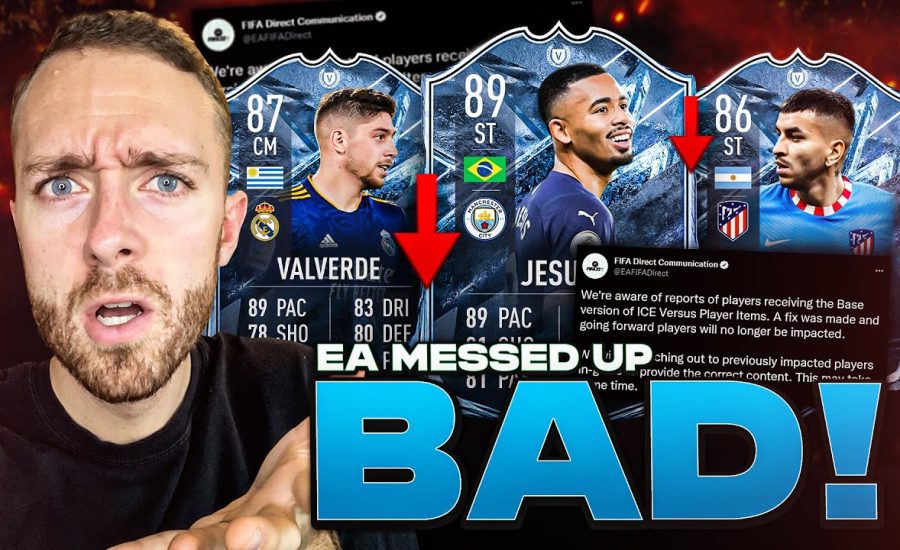 EA MESSED UP BAD! WRONG ITEMS IN PACKS & COMPENSATION CAUSING A MARKET CRASH? FIFA 22 Ultimate Team