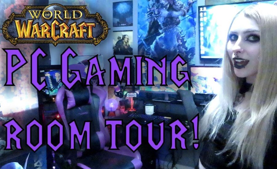 EPIC Gamer Couple World of Warcraft PC Gaming Room Tour/Setup!! (Ft. My Full WoW Collection)