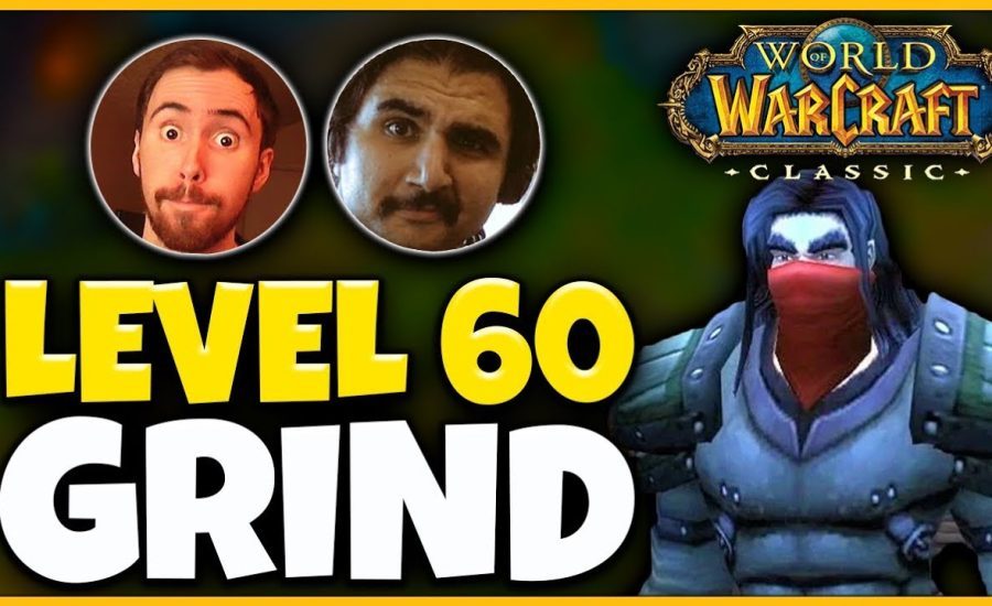 ESFAND - THE LEVEL 60 GRIND CONTINUES (SLEEP DEPRIVED FT. ASMONGOLD) - Classic WoW