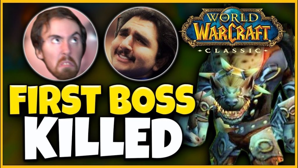 ESFAND & ASMONGOLD CLEAR CLASSIC WOW'S FIRST BOSS! DRAMA ALREADY?!? #2 - Classic WoW