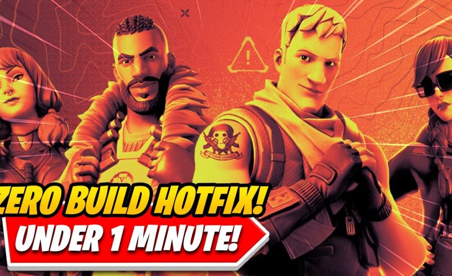 EVERYTHING You Need To Know About The ZERO BUILD UPDATE In Under 1 Minute! New LTM! Jetpacks!