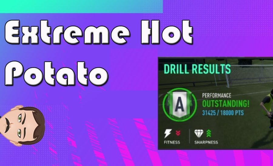 EXTREME HOT POTATO - FIFA 21 How to Get A Rating in Training