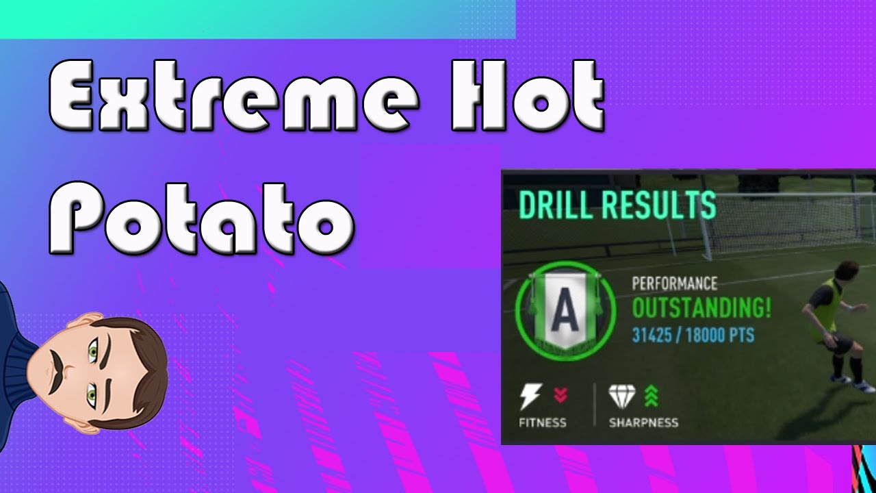 EXTREME HOT POTATO - FIFA 21 How to Get A Rating in Training