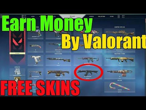 Earn Money By Playing Valorant || Get Free Skins In Valorant || Buff Coins
