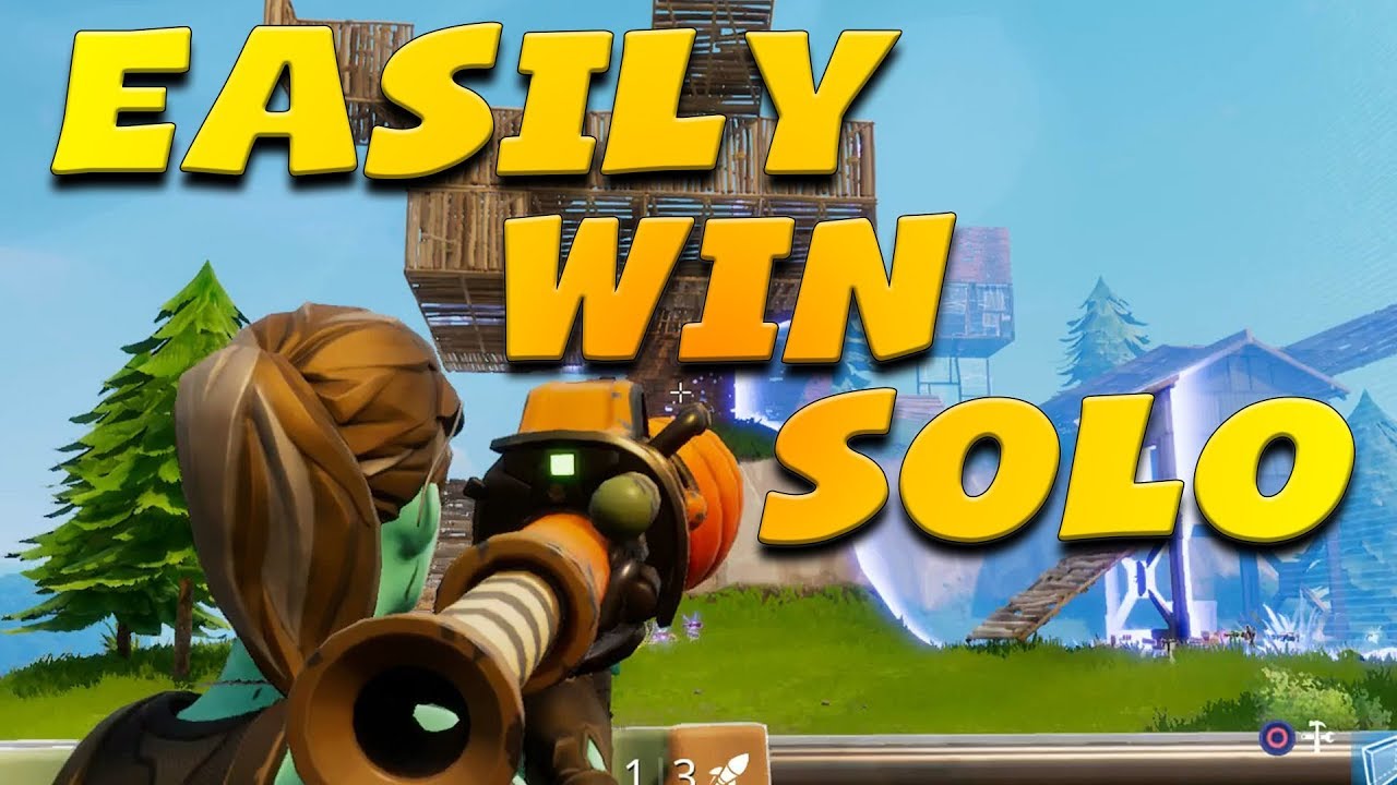 Easy Guide to Winning Solo [Fortnite Battle Royal]