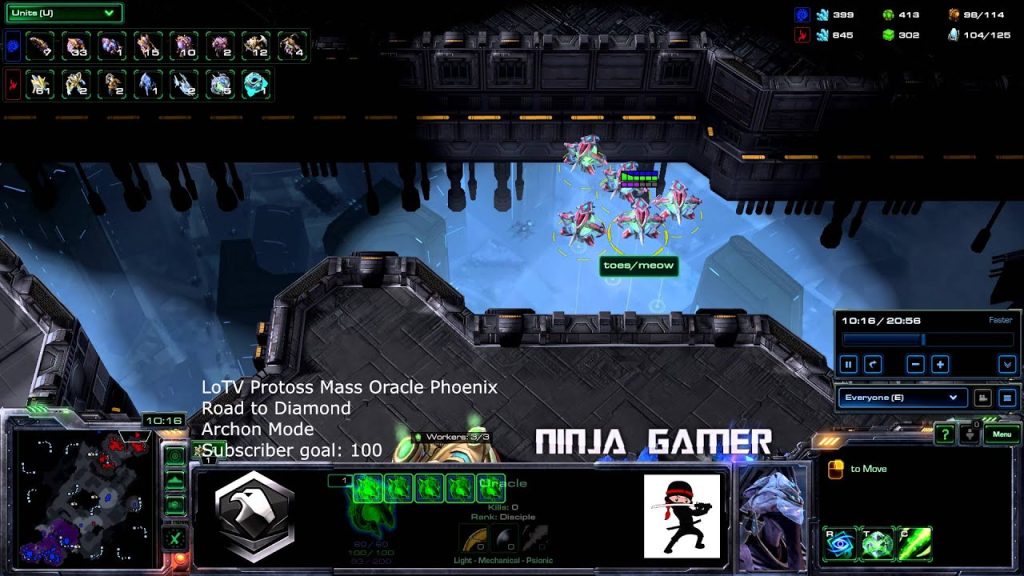 Epic Battle Mass Oracle Phoenix   Starcraft 2 Legacy of the Void HD Ultra
