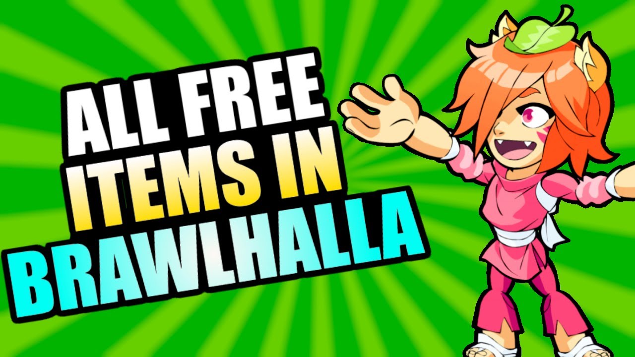 Every FREE Item in Brawlhalla (and how to get them!)