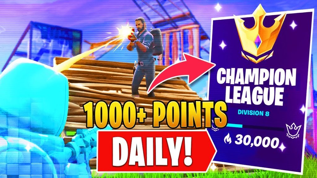 FASTEST Way To Climb Arena Points & Reach Champions Division in Fortnite Season 8!