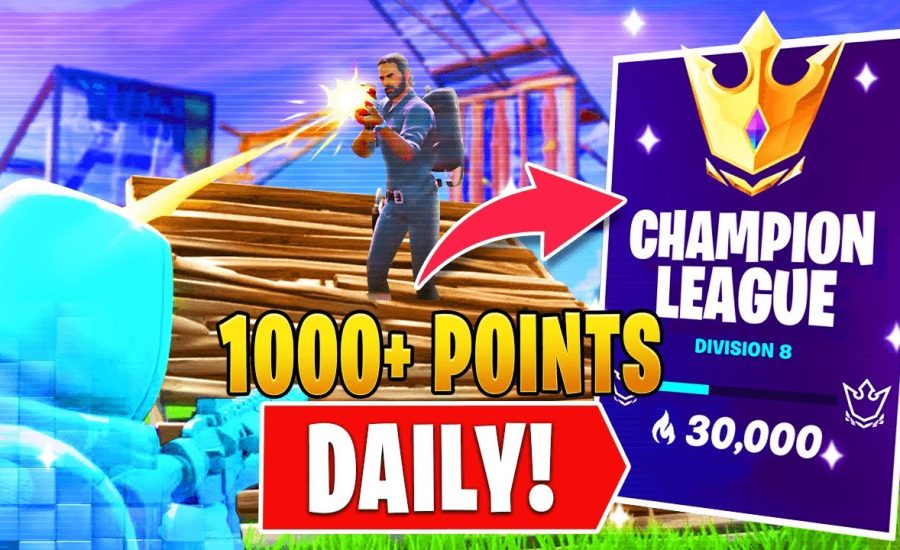 FASTEST Way To Climb Arena Points & Reach Champions Division in Fortnite Season 8!