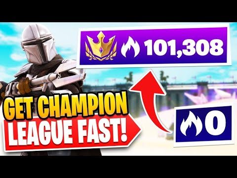 FASTEST Way To Reach Champions League in Fortnite Season 5! (Tips & Tricks)