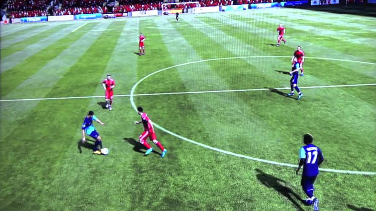 FIFA 12 - Suarez is a cheater - Impact engine fail