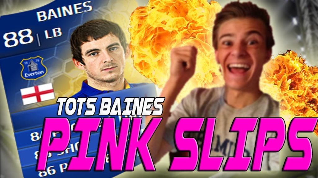 FIFA 14 | INSANE #TOTS BAINES PINK SLIPS!!! ("PS4 Gameplay")