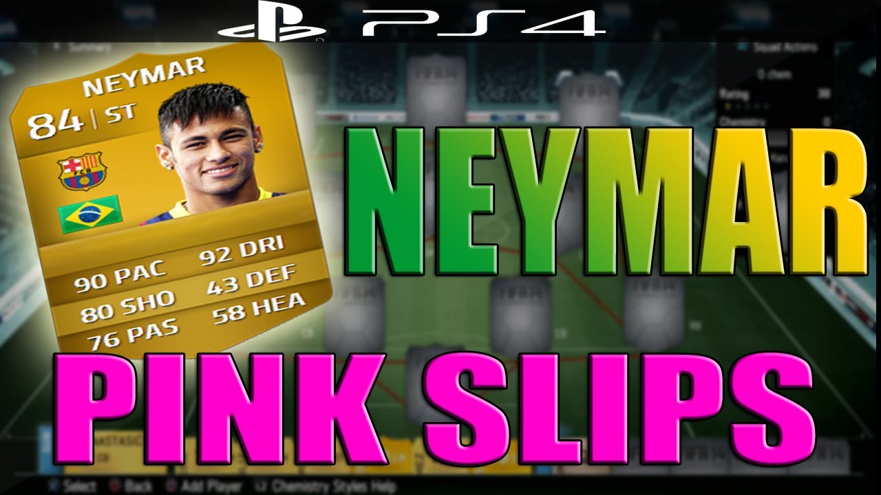 FIFA 14 NEXT GEN | NEYMAR PINK SLIPS! ("PS4 Gameplay")