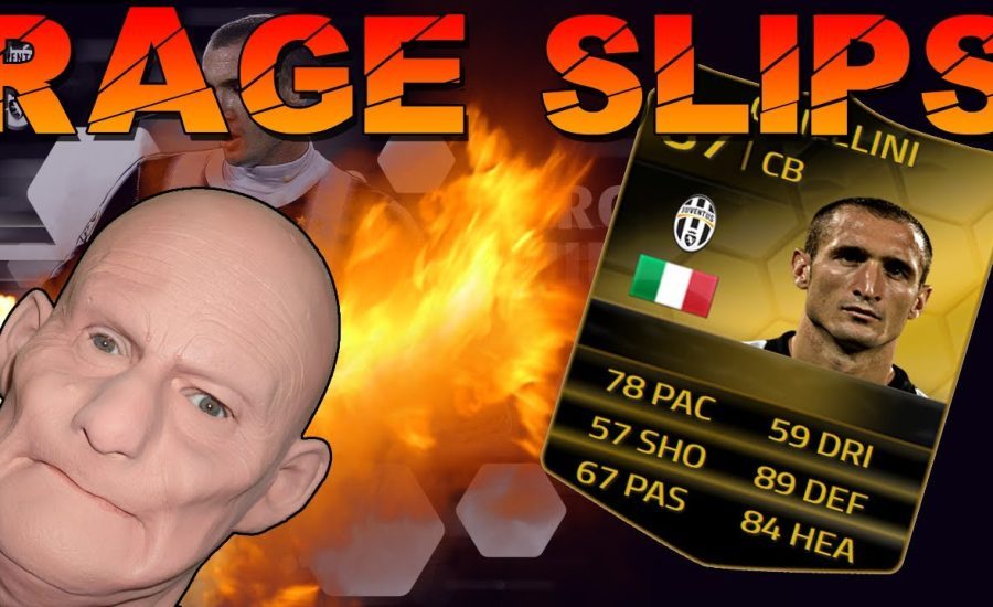 FIFA 14 SEVERE RAGE PINK SLIPS IF CHIELLINI - HIGH TECH BOARD GETS SMASHED