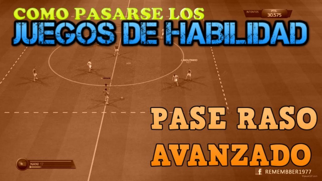 FIFA 15 - PASE RASO AVANZADO - TIPS - JUEGOS DE HABILIDAD