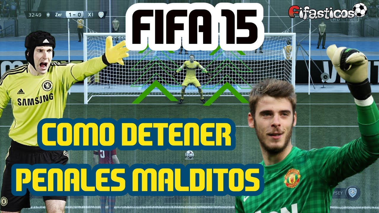 FIFA 15 Trucos y Tips / Detener penales / Para el penal maldito