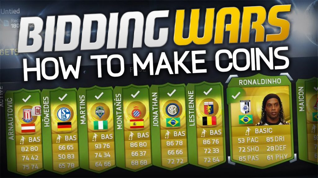 FIFA 15 Ultimate Team Trading | How To Win Bidding Wars! (how to make coins)