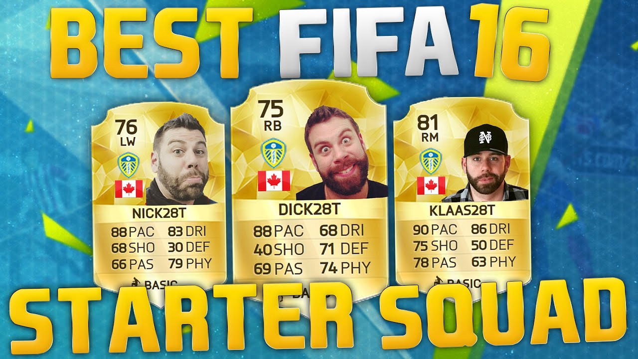 FIFA 16 - BEST STARTER SQUAD FOR FUT16!!! CHEAP 5 star SKILLERS! ULTIMATE TEAM