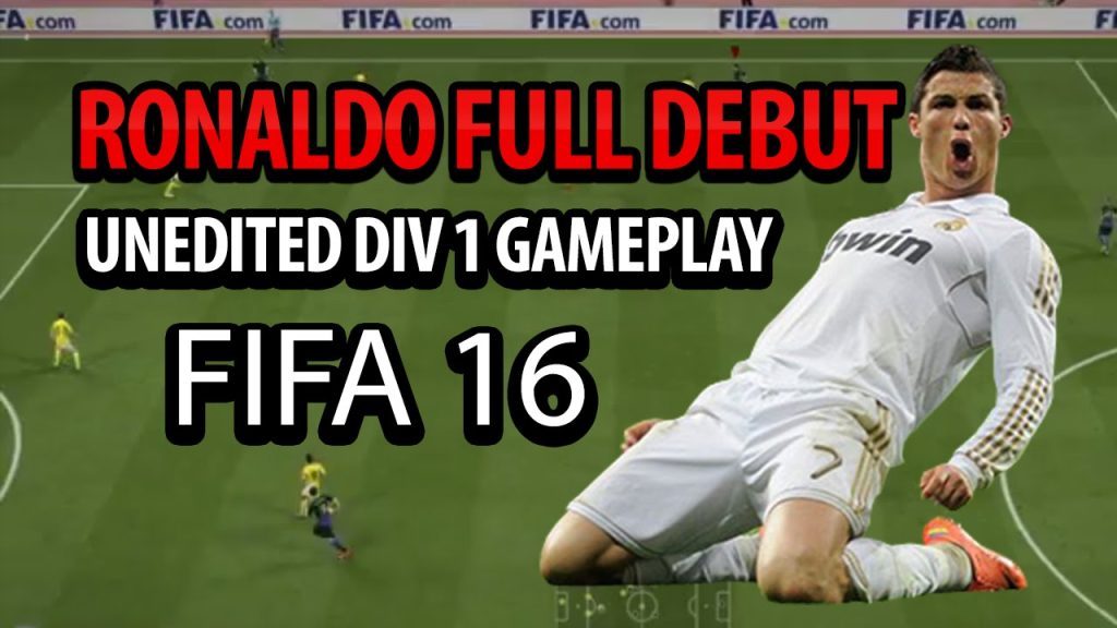 FIFA 16 FUT DIV 1 Gameplay (Ronaldo: full debut)