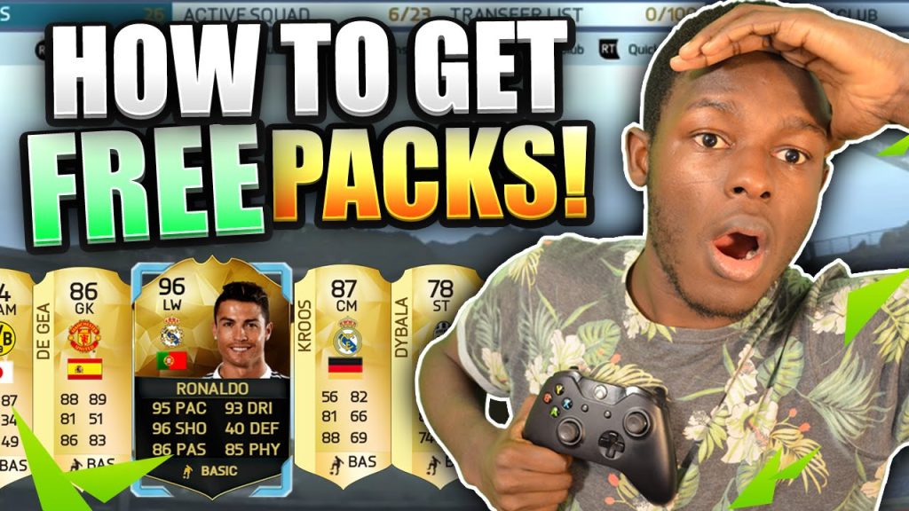 FIFA 16 - HOW TO GET FREE UNLIMITED PACKS FAST & EASY! (Fun tips & tricks)