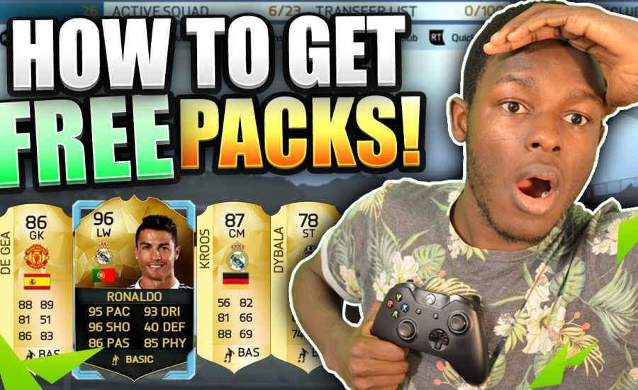 FIFA 16 - HOW TO GET FREE UNLIMITED PACKS FAST & EASY! (Fun tips & tricks)