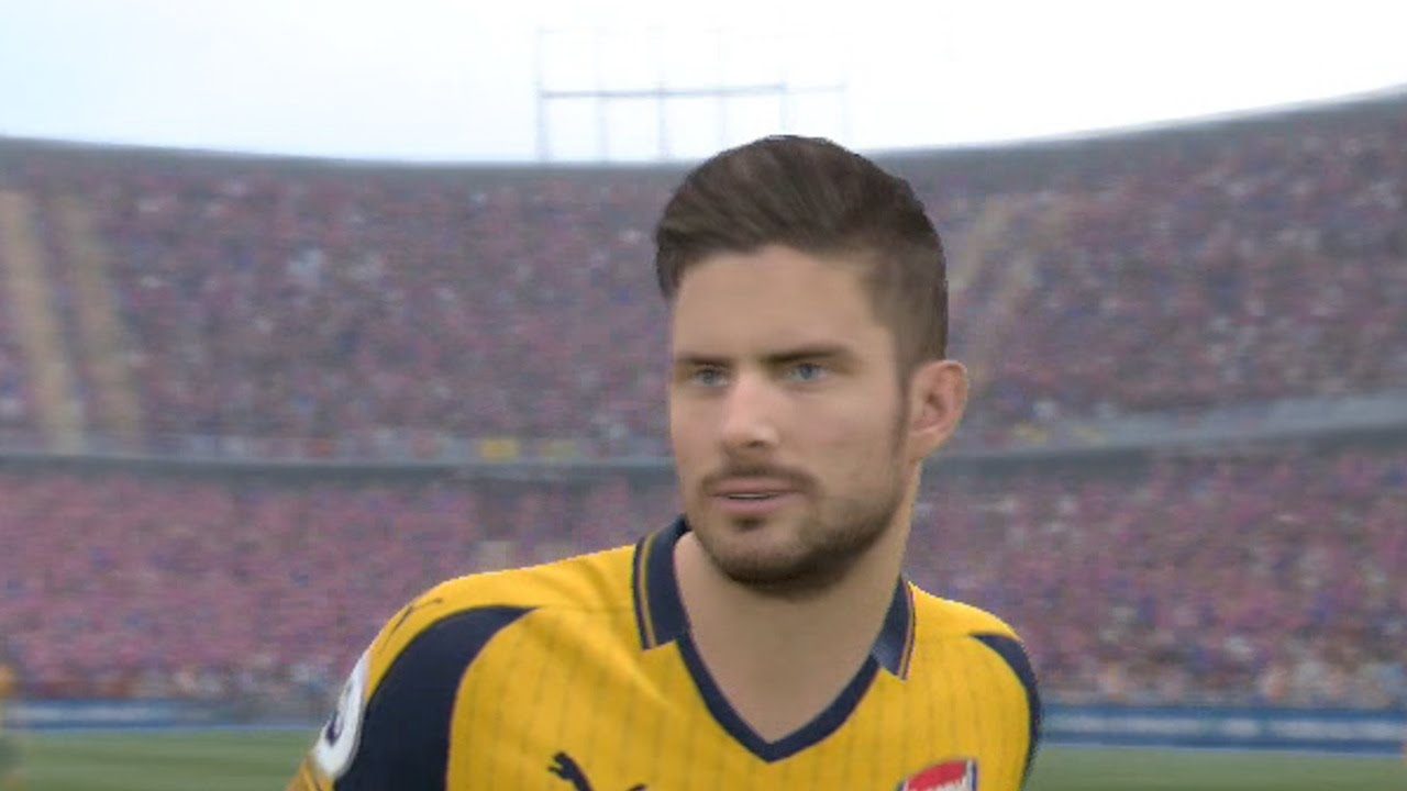 FIFA 17 All Arsenal Official Player Faces - Giroud, Sanchez, Carzola!