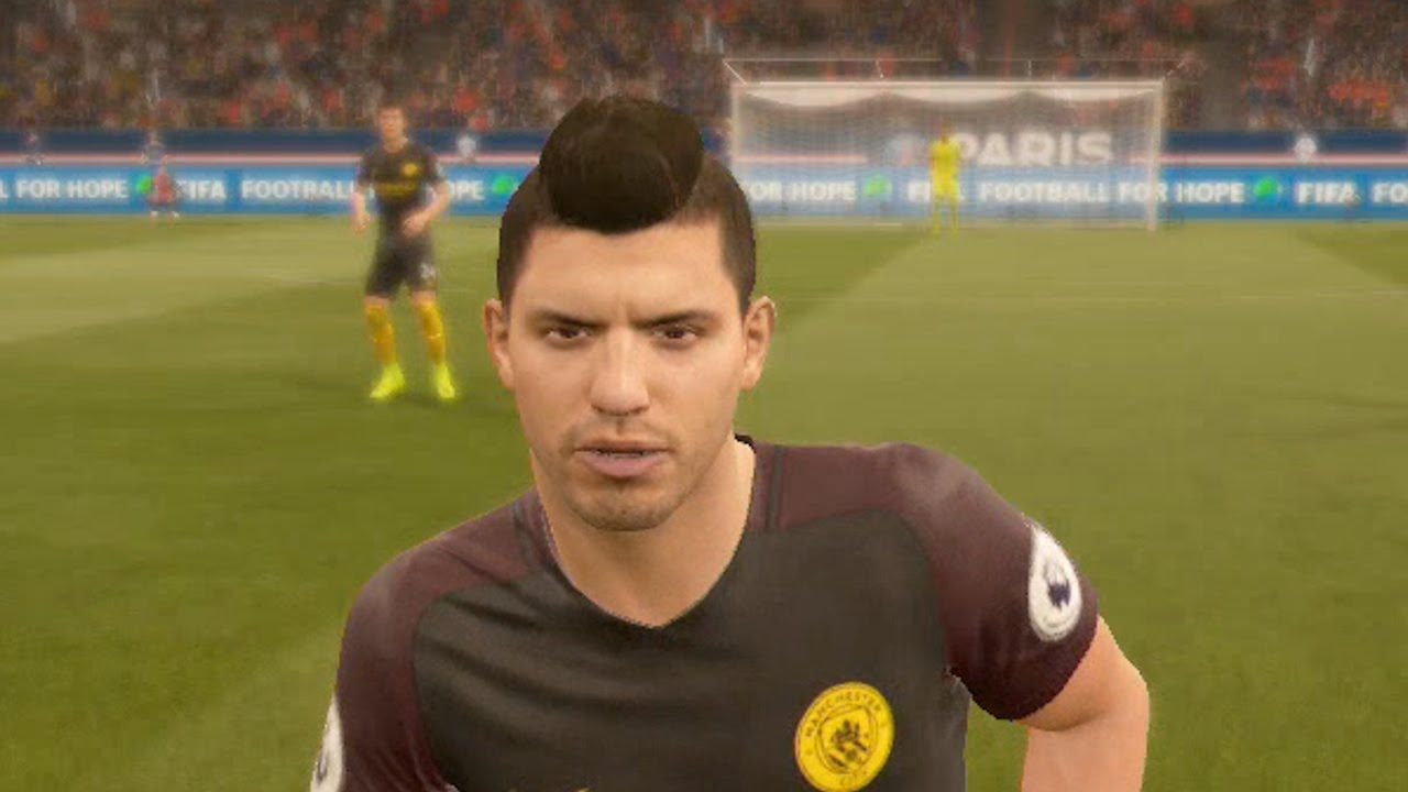 FIFA 17 All Manchester City Official Player Faces - Aguero, De Bruyne, Sterling!