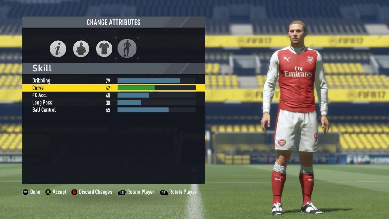 FIFA 17 CREATE A PLAYER / HOW TO MAKE THE BEST PLAYER IN THE GAME - 99 STATS OVERALL!