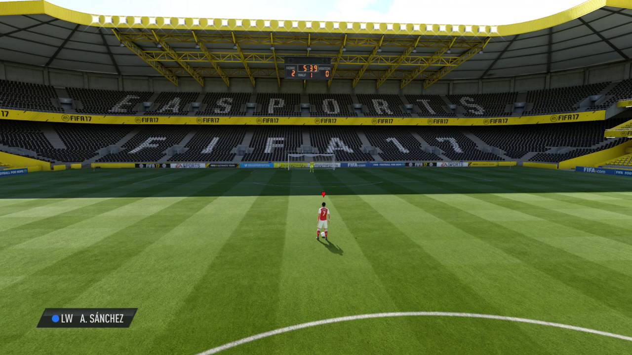 FIFA 17 HD GAMEPLAY IN THE PRACTICE ARENA - NEW FEATURES!!