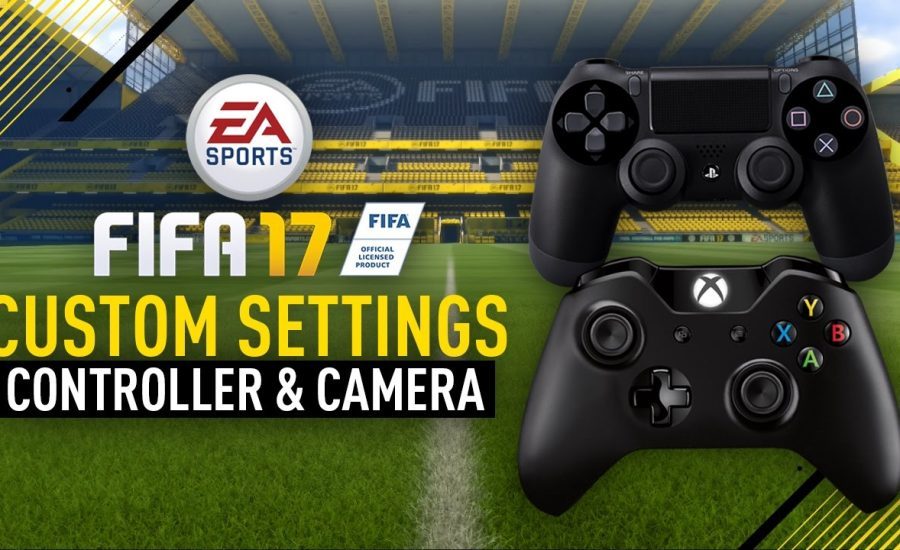 FIFA 17 | MY CONTROLLER/CAMERA SETTINGS & CUSTOM TACTICS!