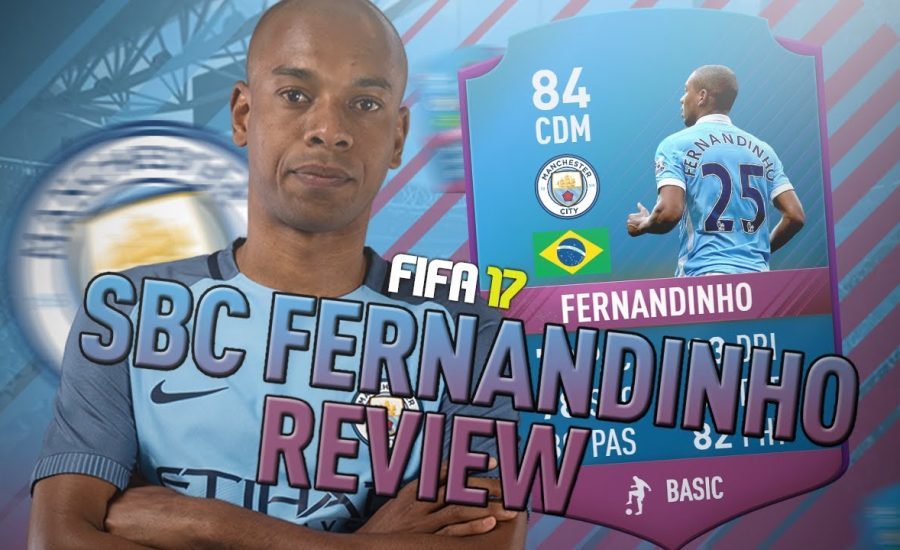 FIFA 17: SBC Fernandinho (84) Player Review "The Long Shot King!" - FIFA 17 Ultimate Team