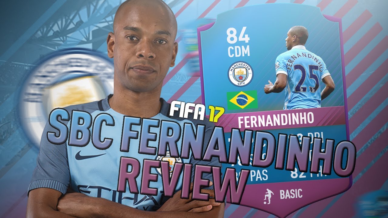 FIFA 17: SBC Fernandinho (84) Player Review "The Long Shot King!" - FIFA 17 Ultimate Team