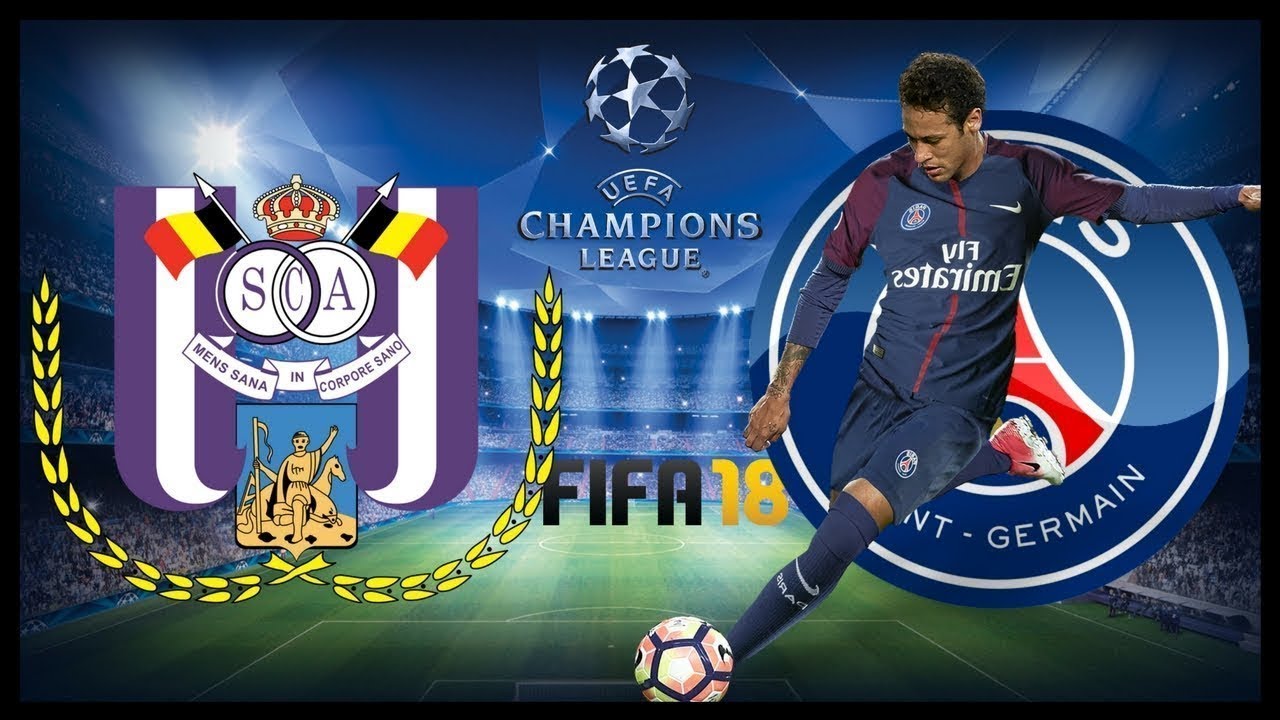 FIFA 18 PSG vs ANDERLECHT Gameplay HD 720p