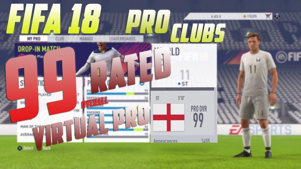 FIFA 18 Pro Clubs | 99 Rated Player Glitch... #FixFifa