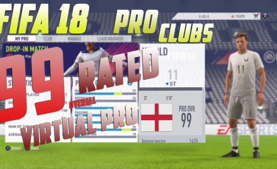 FIFA 18 Pro Clubs | 99 Rated Player Glitch... #FixFifa