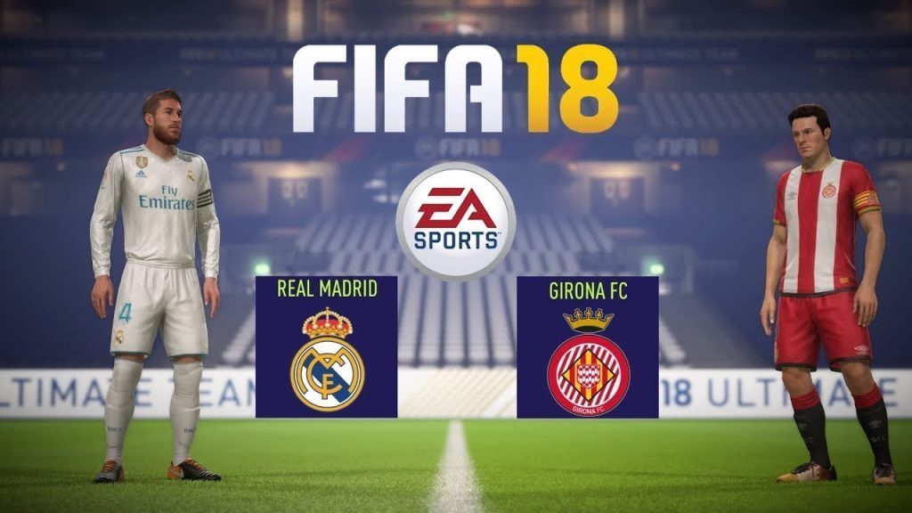 FIFA 18 Real Madrid vs Girona Gameplay (4-0) Full Match HD 29.10.2017
