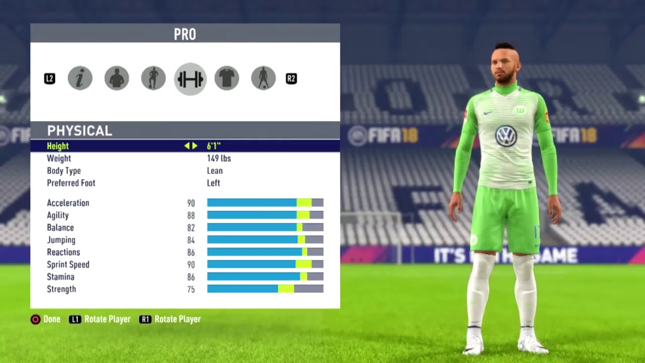 FIFA 18 |   ST Build | Build traits  |  Fifa team build tips