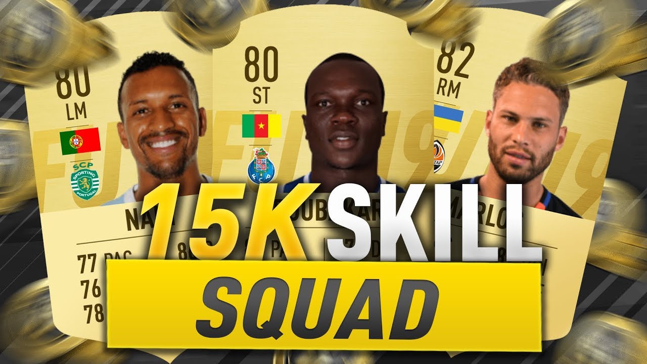 FIFA 19: 15K Starter Skill Squad Ft. Aboubakar, Nani, Marlos + More!