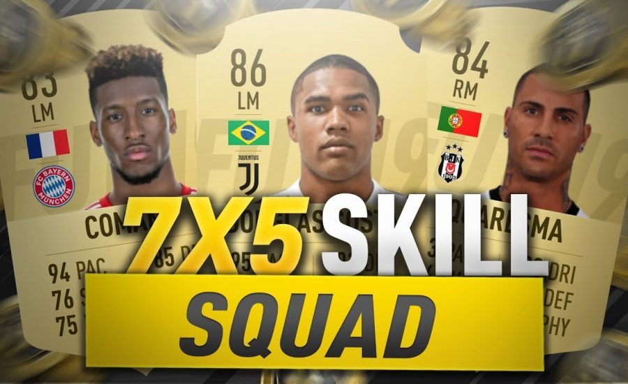 FIFA 19: 200K Skill Squad Ft. 7x5 Star Skillers!