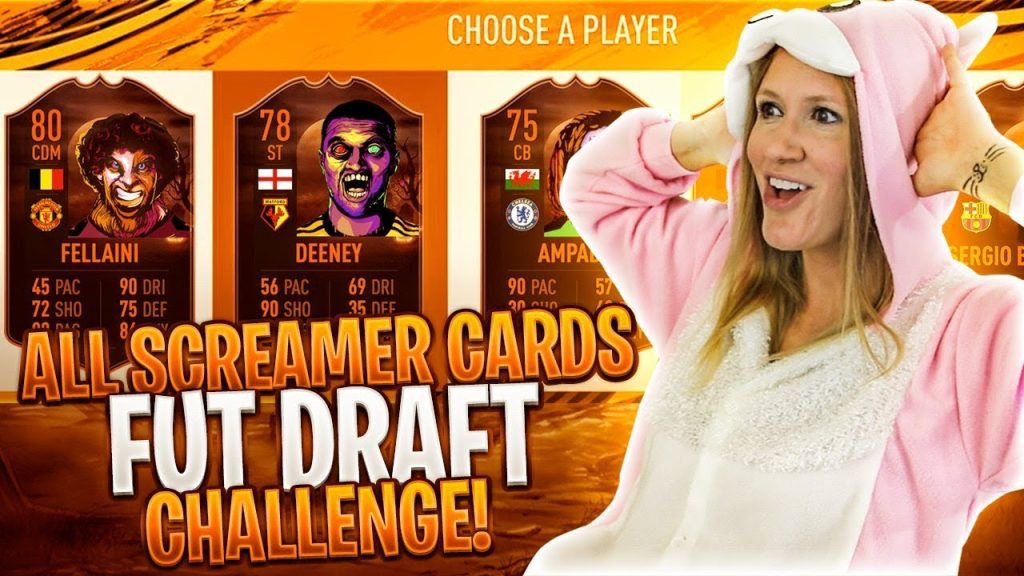 FIFA 19 ALL SCREAM CARD FUT DRAFT CHALLENGE!! FIFA 19 Ultimate Team