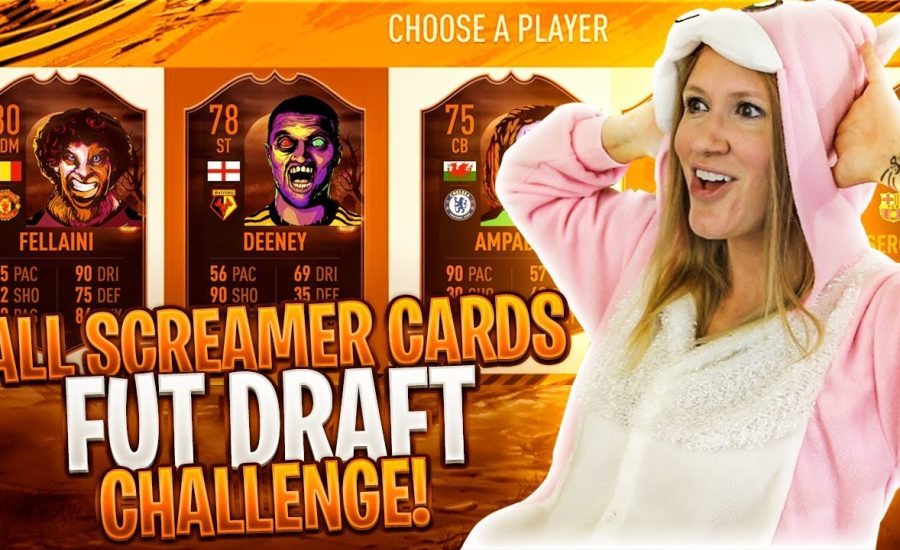 FIFA 19 ALL SCREAM CARD FUT DRAFT CHALLENGE!! FIFA 19 Ultimate Team