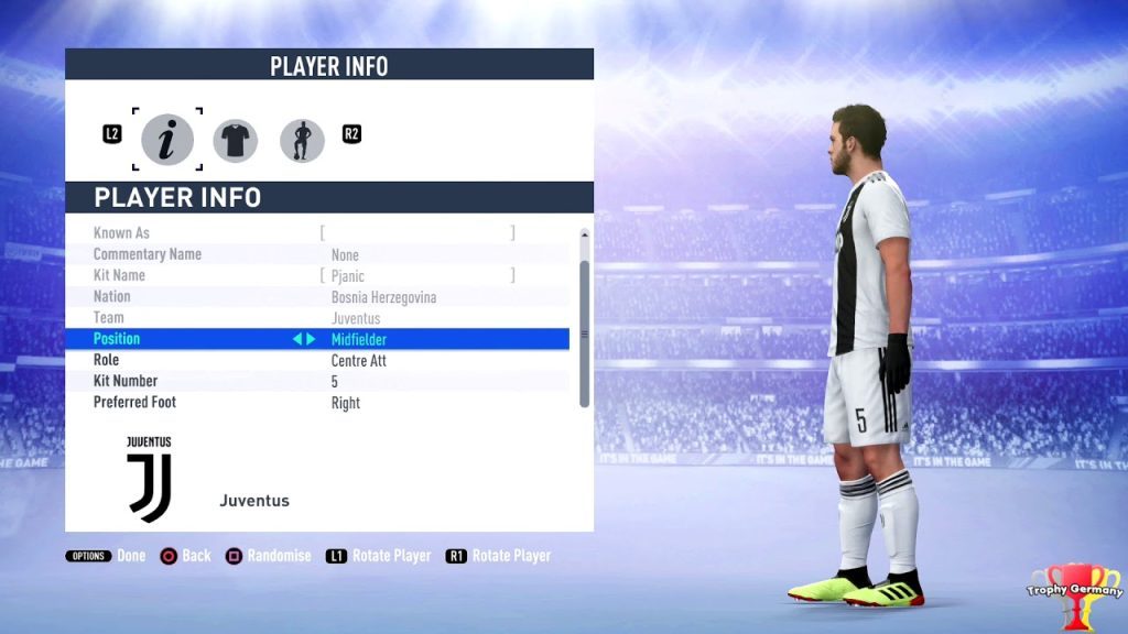 FIFA 19 - All Tactics & All Player Instructions for Juventus Turin