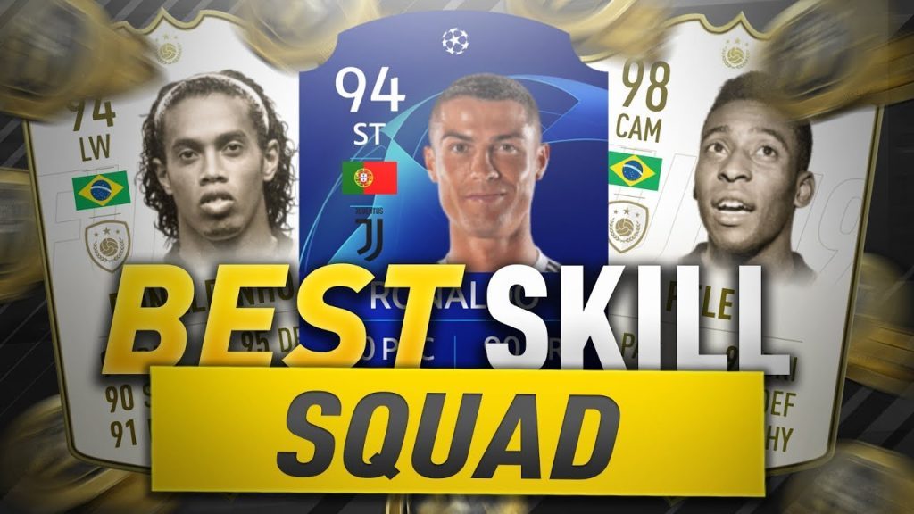 FIFA 19 Best Possible Skill Squad Ft. Pele, Ronaldo, Ronaldinho + More!