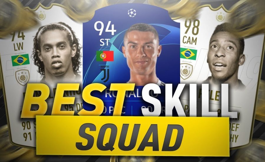 FIFA 19 Best Possible Skill Squad Ft. Pele, Ronaldo, Ronaldinho + More!