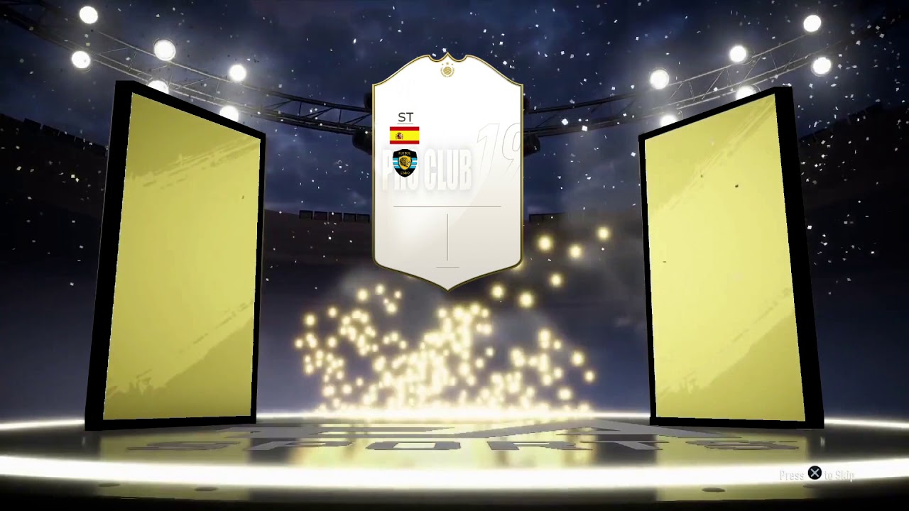 FIFA 19 - CLUB PRO PLAYER IN A PACK :)